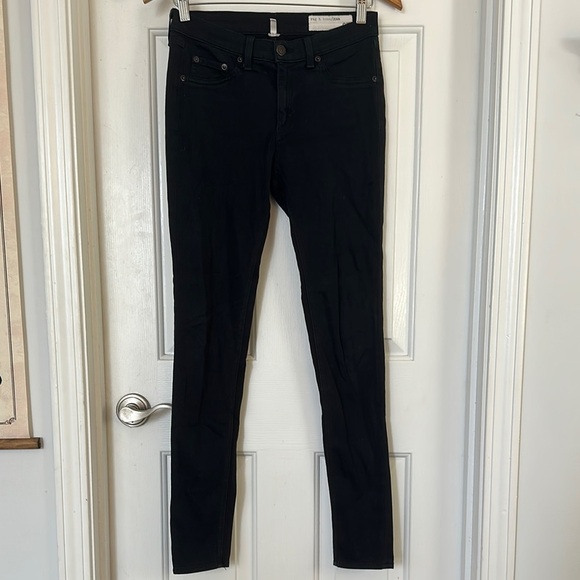 rag & bone Pants - Rag and bone black jegging size 27